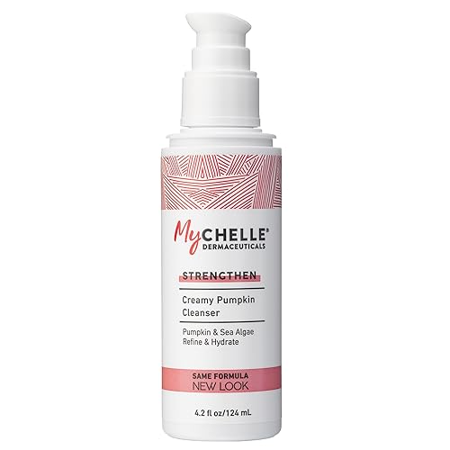 MyCHELLE Dermaceuticals Pumpkin Cleanser (4.2 Fl Oz) - Daily Facial Cleanser & Skin Cleanser with Pumpkin Seed Oil, Cloudberry Extract & Antioxidants Beauty & Personal Care MyChelle Dermaceuticals