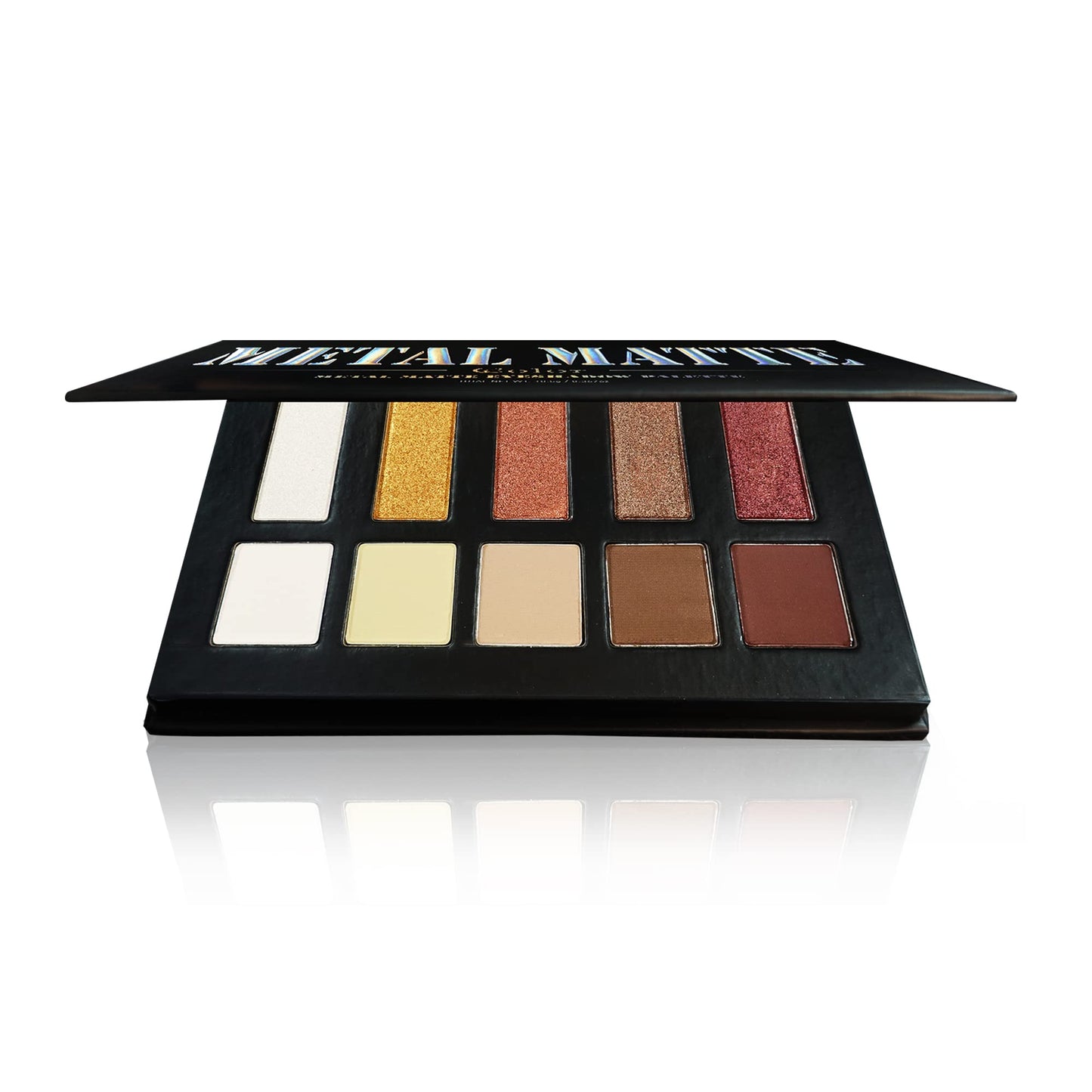 Metal Matte 10 color Eyeshadow Palette Beauty & Personal Care Ccolor