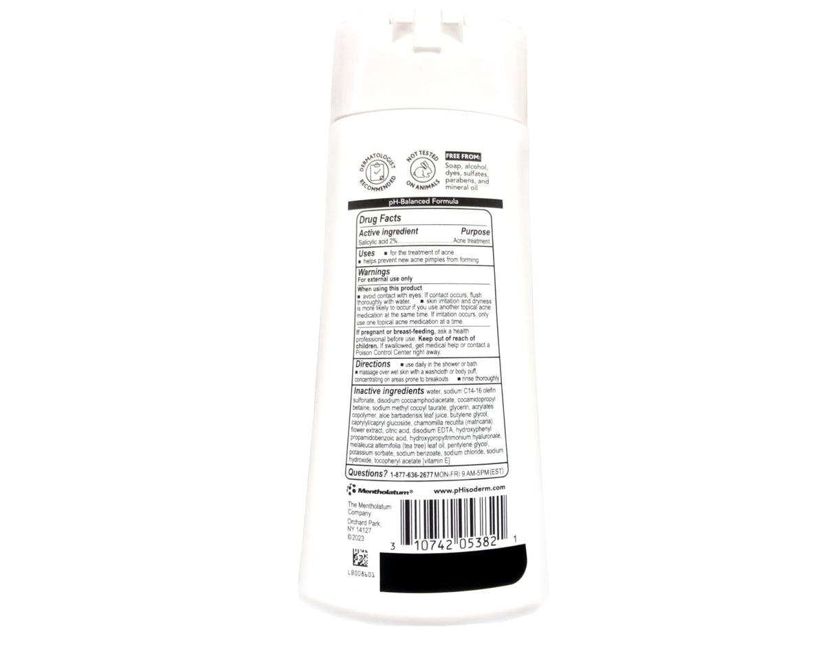 pHisoderm Anti-Blemish Body Wash 10 oz (Pack of 11)