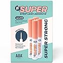 AOA Studio Eyelash Lash Glue Enhancers 4pcs Strip Lash Adhesive Strong Hold Water Proof Formula No Irritation Latex Free Long Lasing Quick Dry Eyelash Beauty & Personal Care AOA STUDIO