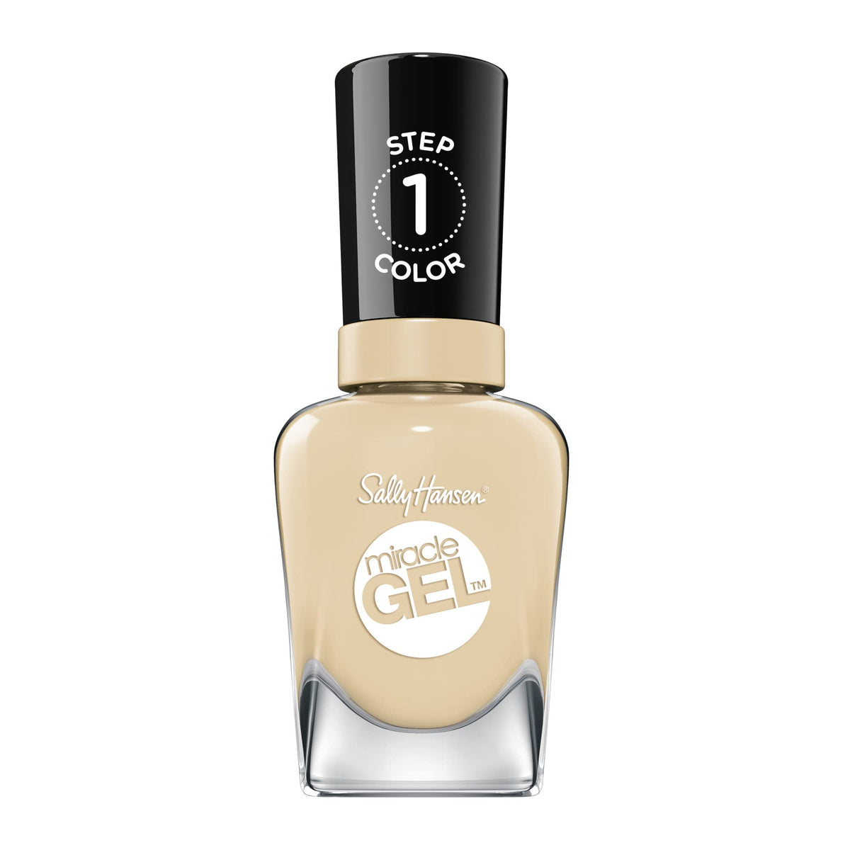 Sally Hansen Miracle Gel Salon Quality Nail Polish | Gel-Like Formula, Two-Step System, No UV Light Needed, Long Lasting | Semi-Opaque | 771