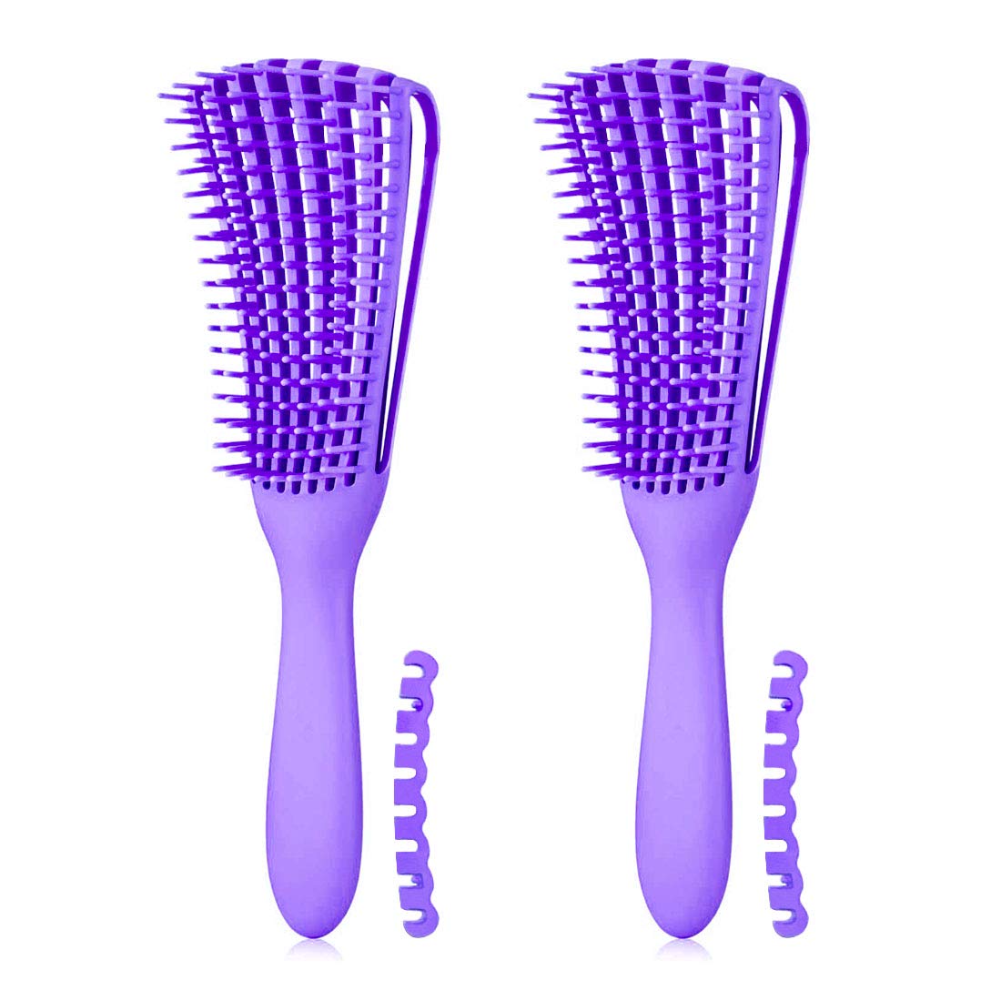 A.DASHER Hair Brush for Afro America/African Hair Textured 3a to 4c Kinky Wavy/Curly/Coily/Wet/Dry/Oil/Thick/Long Hair, Detangling Brush for Women (2 Beauty & Personal Care A.DASHER