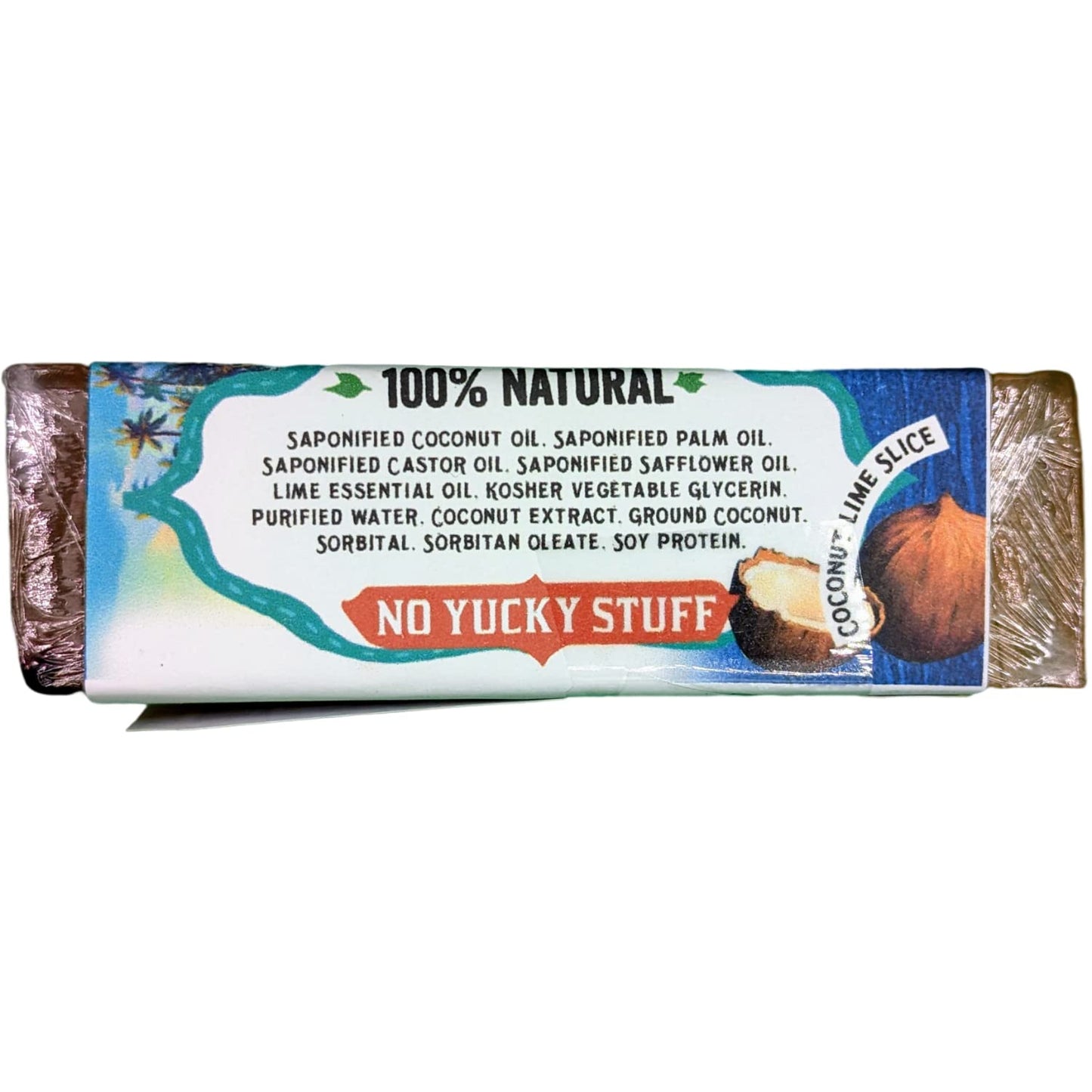 Filthy Surfer Large Coconut Lime Soap Bar Beauty & Personal Care Filthy Farmgirl