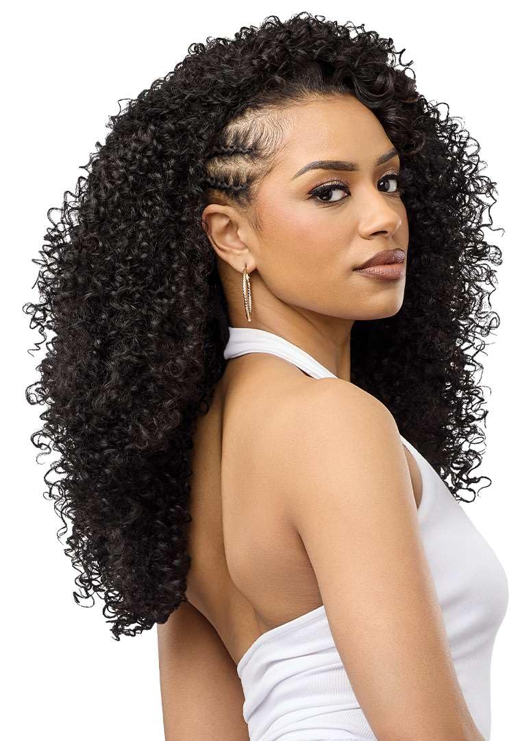 Outre Quick Weave Synthetic Half Wig - Flowair - Flow 7 (DR4/CHAMPAGNE)