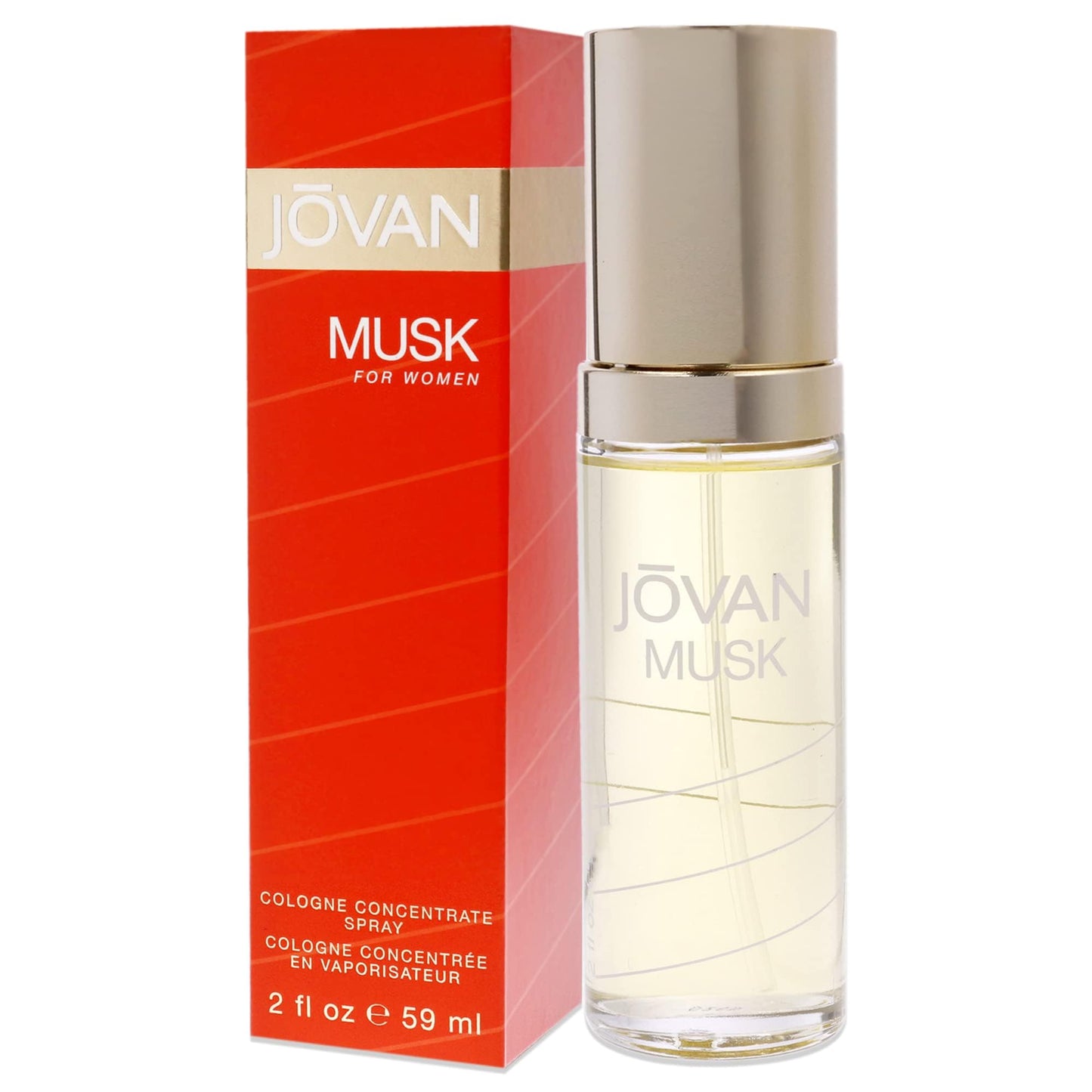 Jovan Musk Cologne Concentrate Spray 2.0 Oz Musk Cologne Concentrate Spray 2.0 Oz (60 Ml) (W) Beauty & Personal Care Jovan
