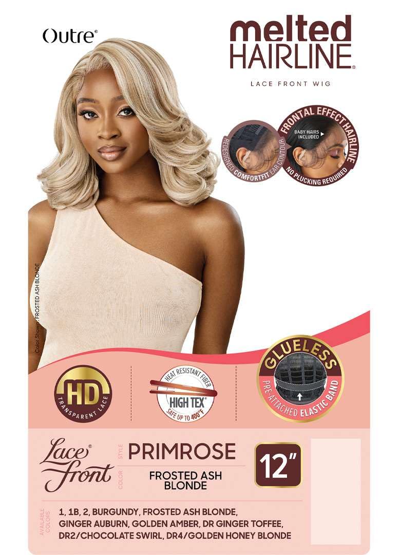Outre Lace Front Wig - Melted Hairline - Primrose (OFF BLACK 1B)