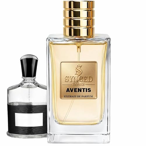 SYNCED Scents AVENTUS Inspired by Cre' Aventus Perfume for Men - Long Lasting Fruity Smoky Woody Fragrance - Intense Fresh Masculine Bergamot Beauty & Personal Care SYNCED Scents