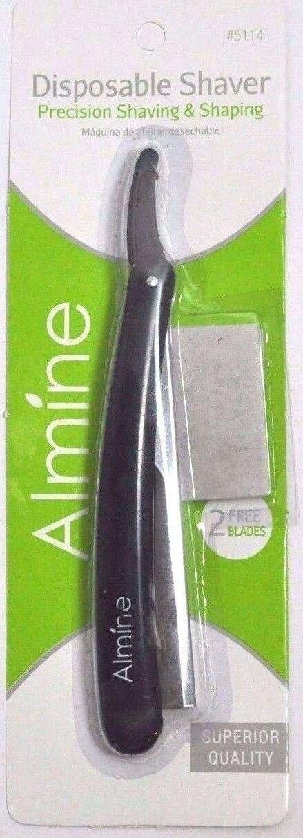 Almine Disposable Shaver W/ 2 Blades Beauty and Personal Care Annie