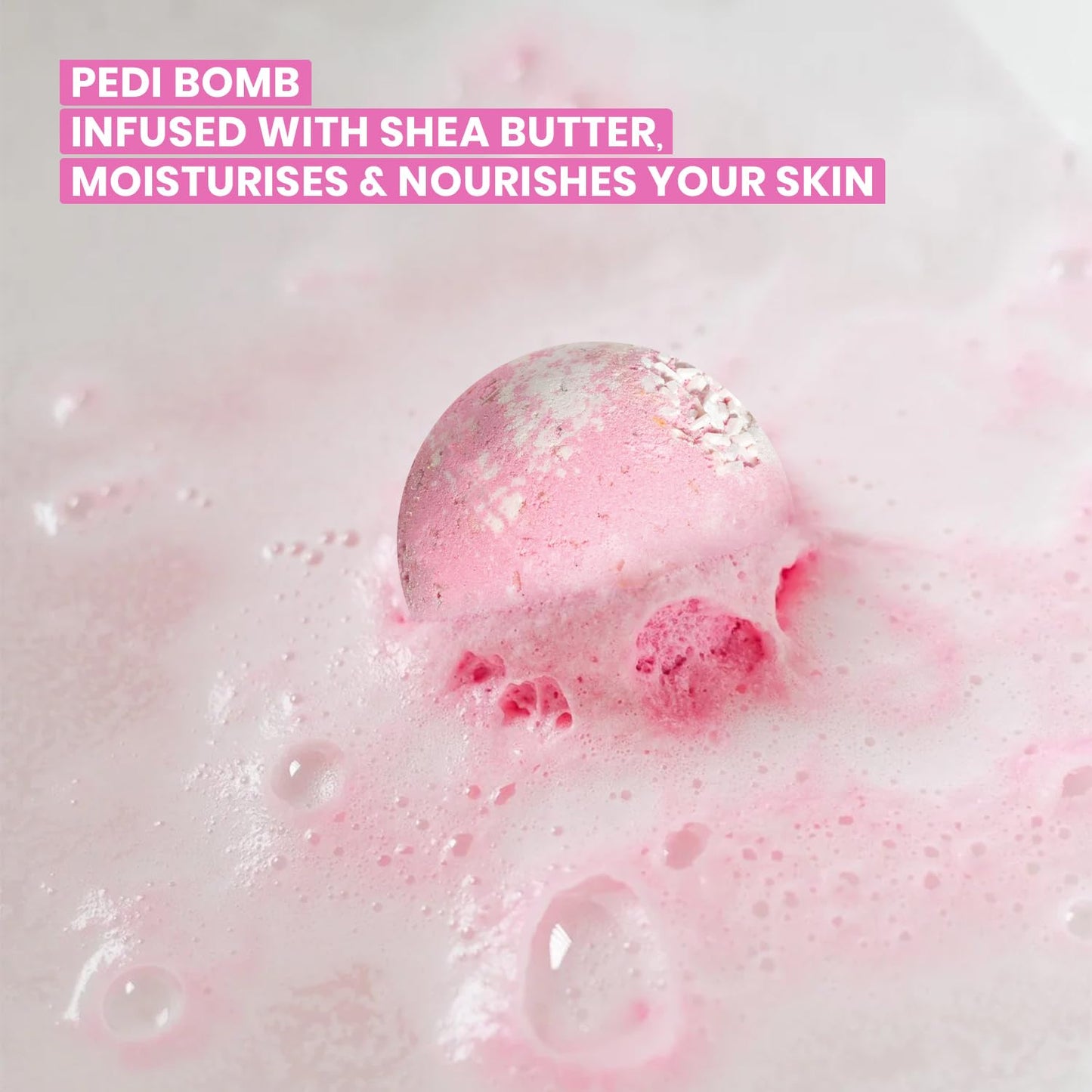 O3+ Pedilogix Scoop Bomb Pedicure with Bath Bomb for Soft & Moisturised Feet - 100g+10ml Beauty and Personal Care O3+