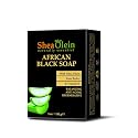 African Black Soap with Shea Olein, Aloe Butter and Vitamin E Beauty & Personal Care SheaOlein Naturally Essential