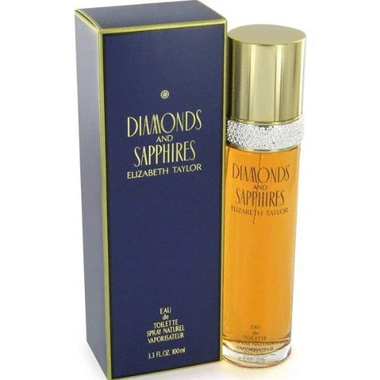 DIAMONDS and SAPHIRES by Elizabeth Taylor Eau De Toilette Spray 3.4 oz Women Beauty & Personal Care Elizabeth Taylor