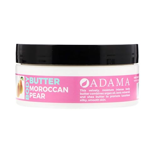 Zion Health Adama, Body Butter with Argan Oil, Moroccan Pear, 4 oz (118 g) Beauty & Personal Care Adama Minerals