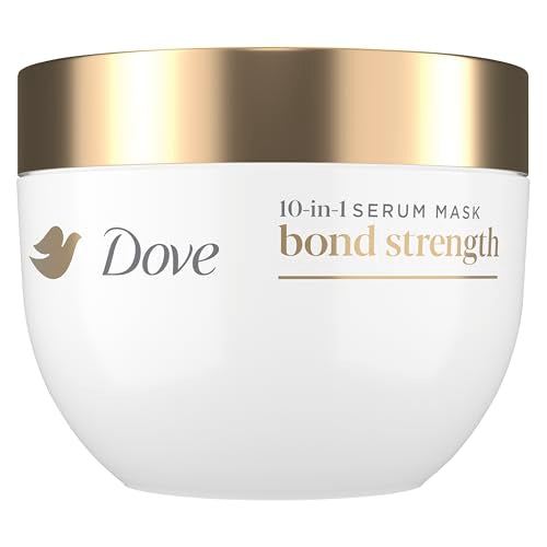 Dove Hair Bond Strength 10in1 Serum Mask for Chemically Damaged Hair with Bio-Protein Care Technology plus Peptide Complex 9.2 fl oz. Beauty and Personal Care Dove Default Title