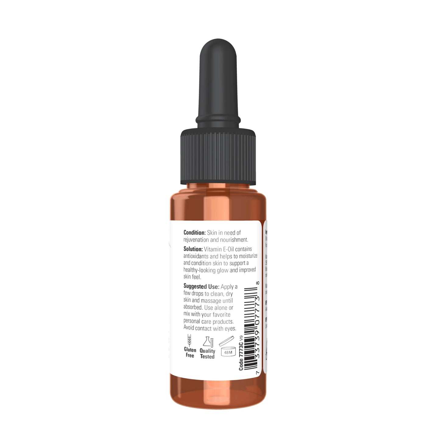 NOW Foods Solutions, E-Oil 23,000 IU, Natural Skin Rejuvenation, Skin Moisturizer, 1-Ounce Beauty & Personal Care NOW Foods