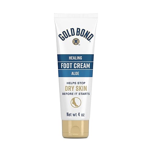 Gold Bond Healing Foot Cream 4 oz, With Aloe, Nourishes & Softens For Healthier Looking Feet Beauty & Personal Care Gold Bond