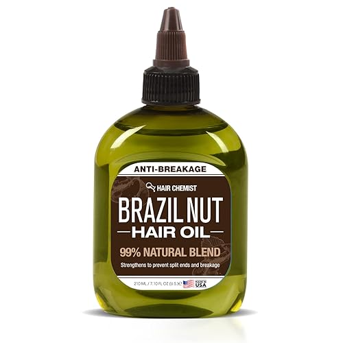 Hair Chemist 99% Natural Hair Oil - Brazil Nut 7.1 oz. Beauty & Personal Care Hair Chemist