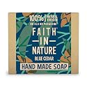 Faith In Nature Hand Made For Men Blue Cedar Soap 100g Beauty & Personal Care FAITH IN NATURE