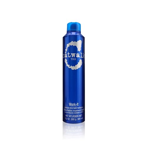 TIGI Catwalk Work-It Medium Firm Hold Hairspray 9.2 oz Beauty & Personal Care TIGI