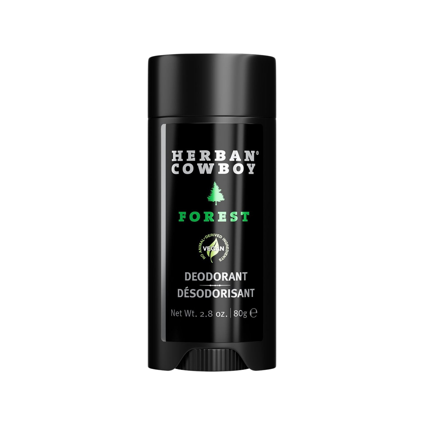 Herban Cowboy Forest Aloe Infused Deodorant with Hints of Cedar, Mandarin, and Black Pepper (2.8 oz) Beauty and Personal Care Herban Cowboy