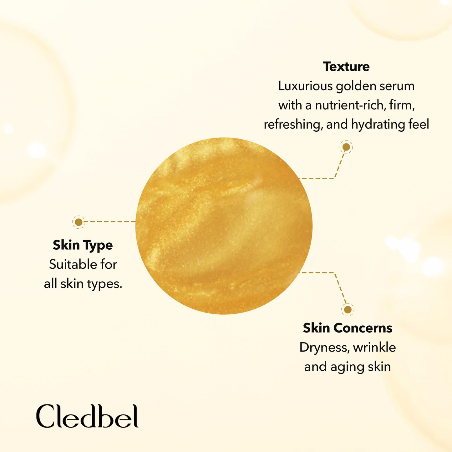 Cledbel Power Lifting Serum 90ml / 3.04 fl oz - Anti-Aging, Hydrating, Radiance Boosting, Firming Facial Serum, Korean Skin Care for All Skin Types. Beauty & Personal Care Cledbel
