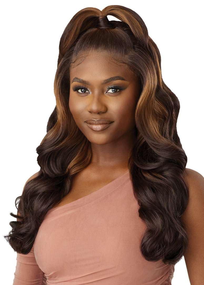 Outre Lace Front Wig - Perfect Hair Line 13X6 - Atlas (DARK BROWN 2)
