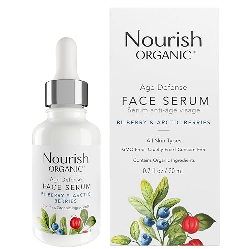 Nourish Organic Age Defence Face Serum, 0.7 Ounce (SOFNRFC90205) Beauty & Personal Care Nourish Organic