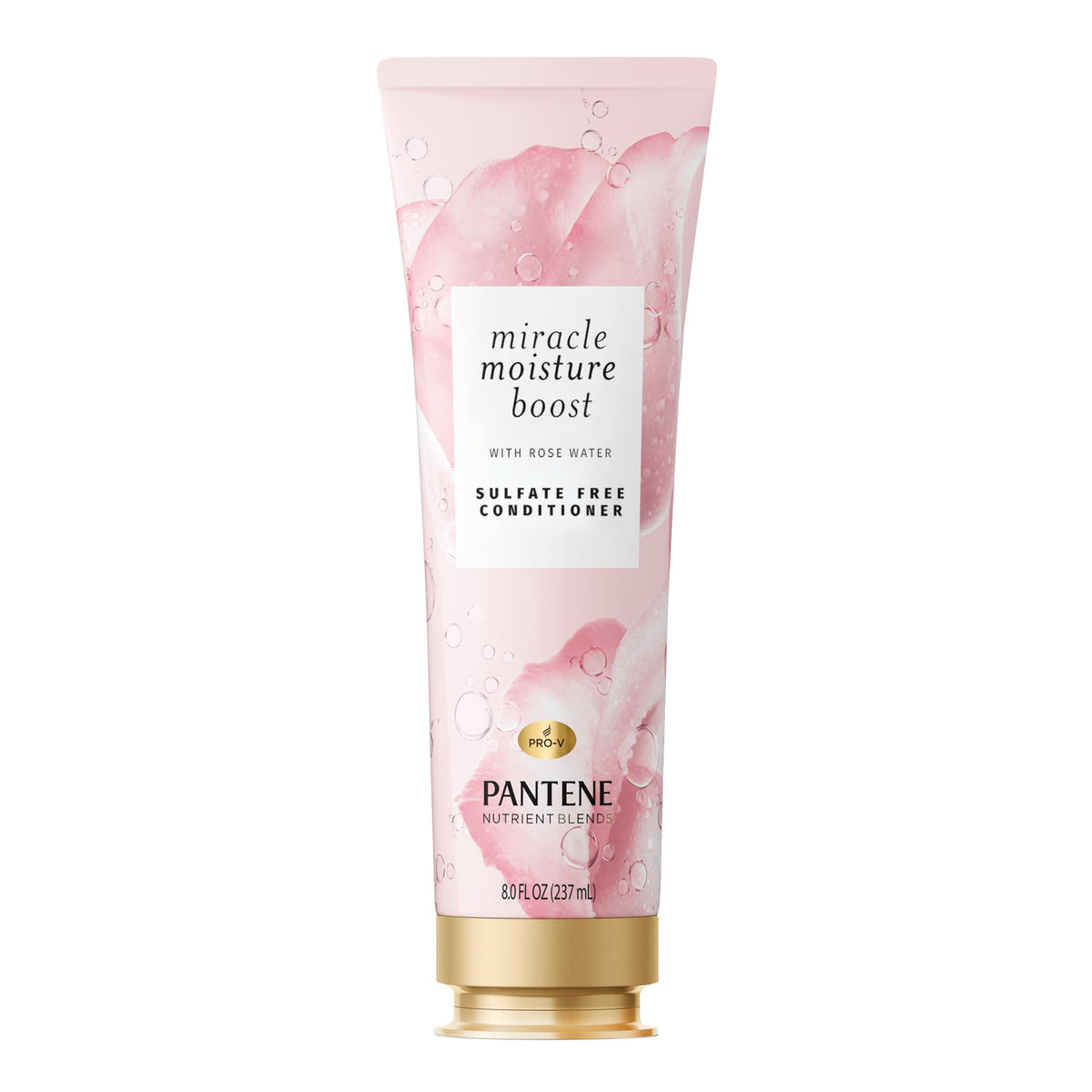Pantene Nutrient Blends Miracle Moisture Boost Rose Water Conditioner for Dry Hair, Sulfate Free, 8 Fl Oz Beauty & Personal Care Pantene