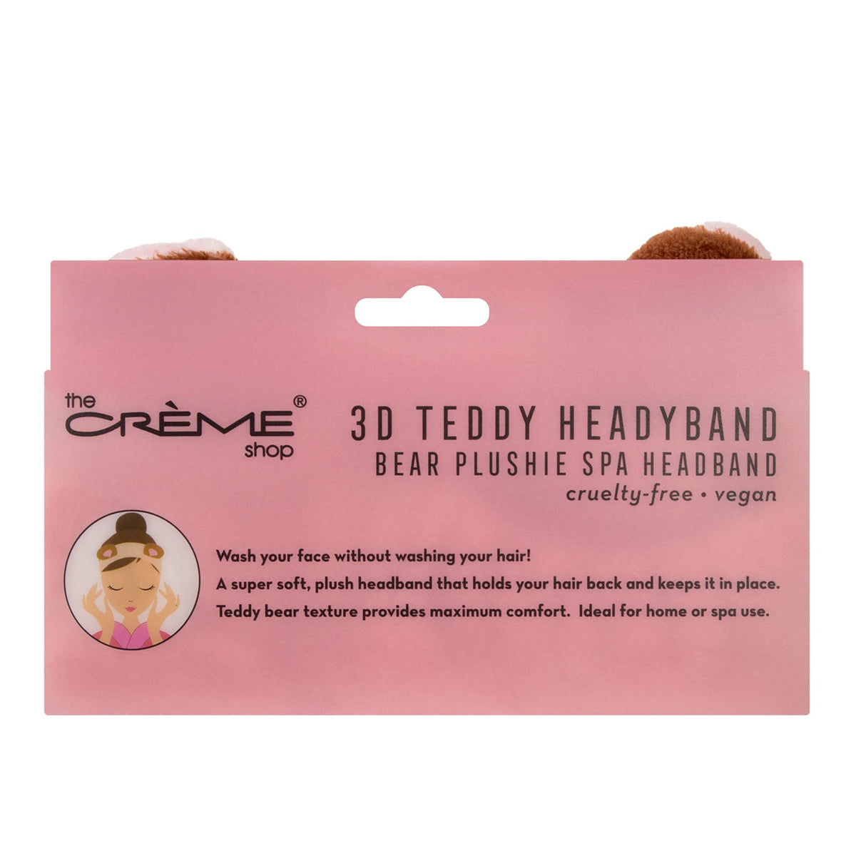 The Crème Shop Teddy Headband (Bear)