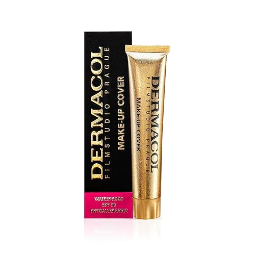 Dermacol - Full Coverage Liquid Matte Foundation, with SPF 30, Waterproof, for Oily Skin, Acne, & Under Eye Bags, Long-Lasting Makeup Products, 30g Beauty & Personal Care Dermacol
