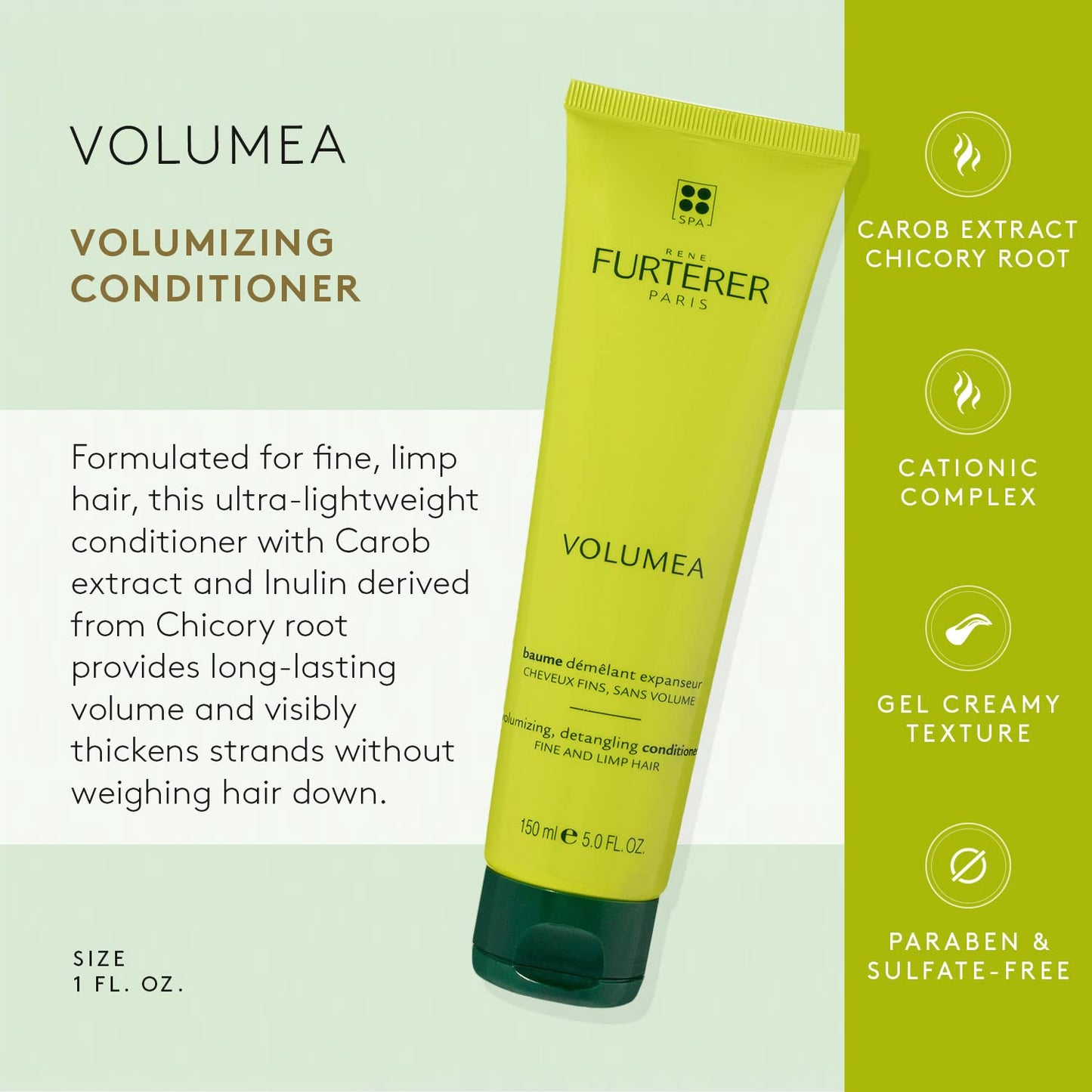 Rene Furterer Volumea Volumizing Conditioner 5.07 oz Beauty & Personal Care René Furterer