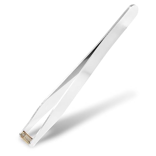 Seki Japan Ear Hair Trimmer Clipper Cutter Tweezers Shape with Spring Safe Design for Hair Removal, Japanese Stainless Steel Beauty & Personal Care Product of Gifu Japan