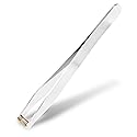Seki Japan Ear Hair Trimmer Clipper Cutter Tweezers Shape with Spring Safe Design for Hair Removal, Japanese Stainless Steel Beauty & Personal Care Product of Gifu Japan
