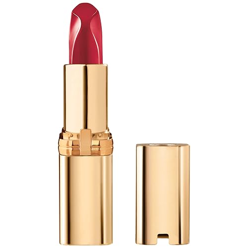 L'Oreal Paris Colour Riche Red Lipstick, Long Lasting, Satin Finish Smudge Proof Lipstick with Hydrating Argan Oil & Vitamin E, Reds of Worth Beauty & Personal Care L'Oreal Paris