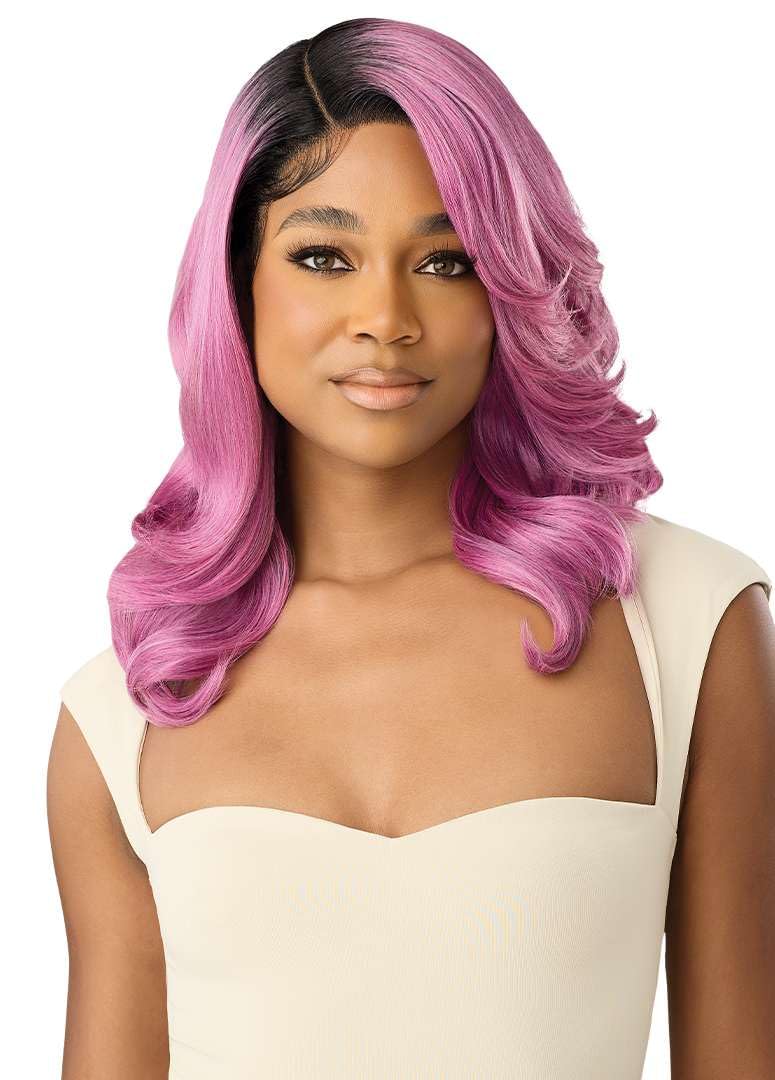 Outre Lace Front Wig - Melted Hairline - MH 103 (OFF BLACK 1B)