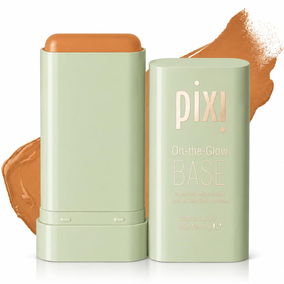 Pixi Beauty On-the-Glow Base| Tinted Moisturizer Foundation Stick | Tan: Golden, tan shade| 0.6 oz / 19g