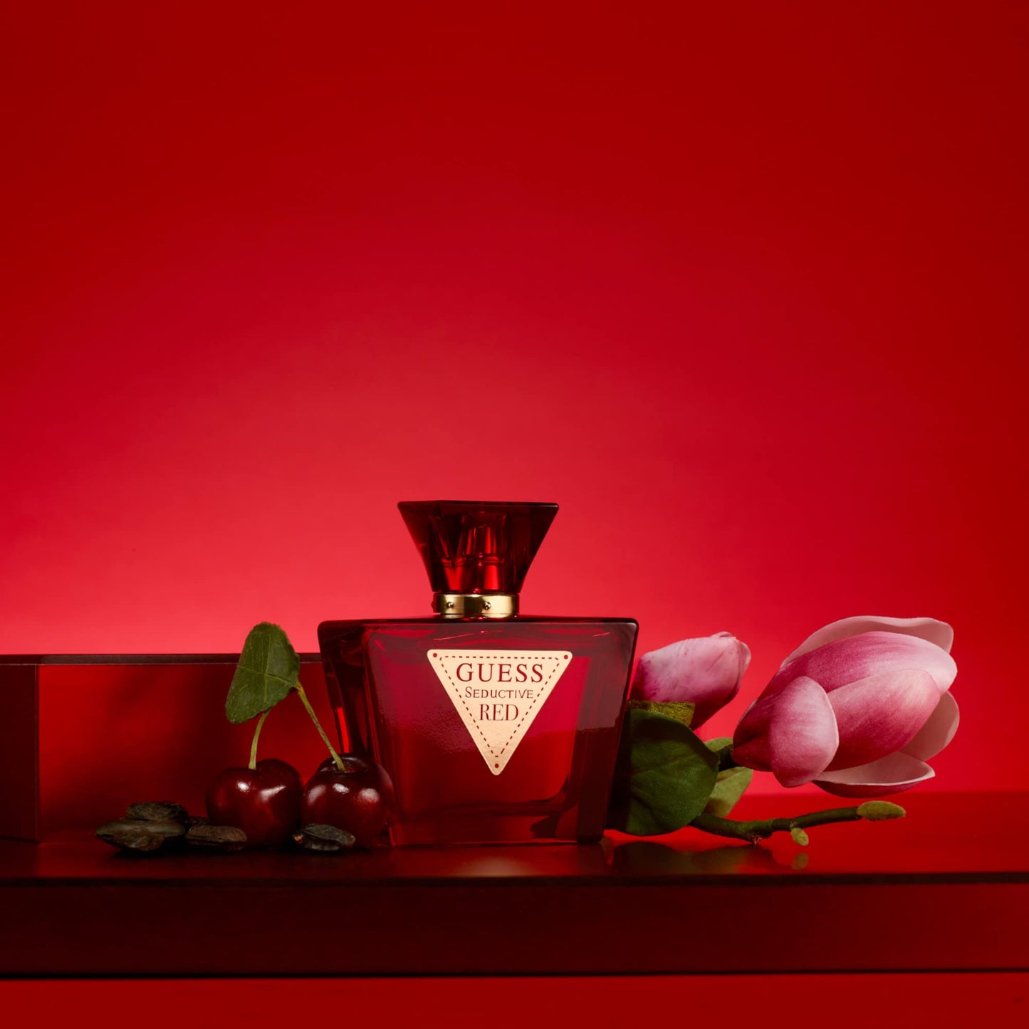Guess Seductive Red Women/Femme Eau de Toilette 4 Piece Gift Set - Perfume Spray 2.5 Fl. Oz. Travel Spray 0.5 Fl. Oz., Body Lotion 3.4 Fl. Oz Beauty & Personal Care GUESS