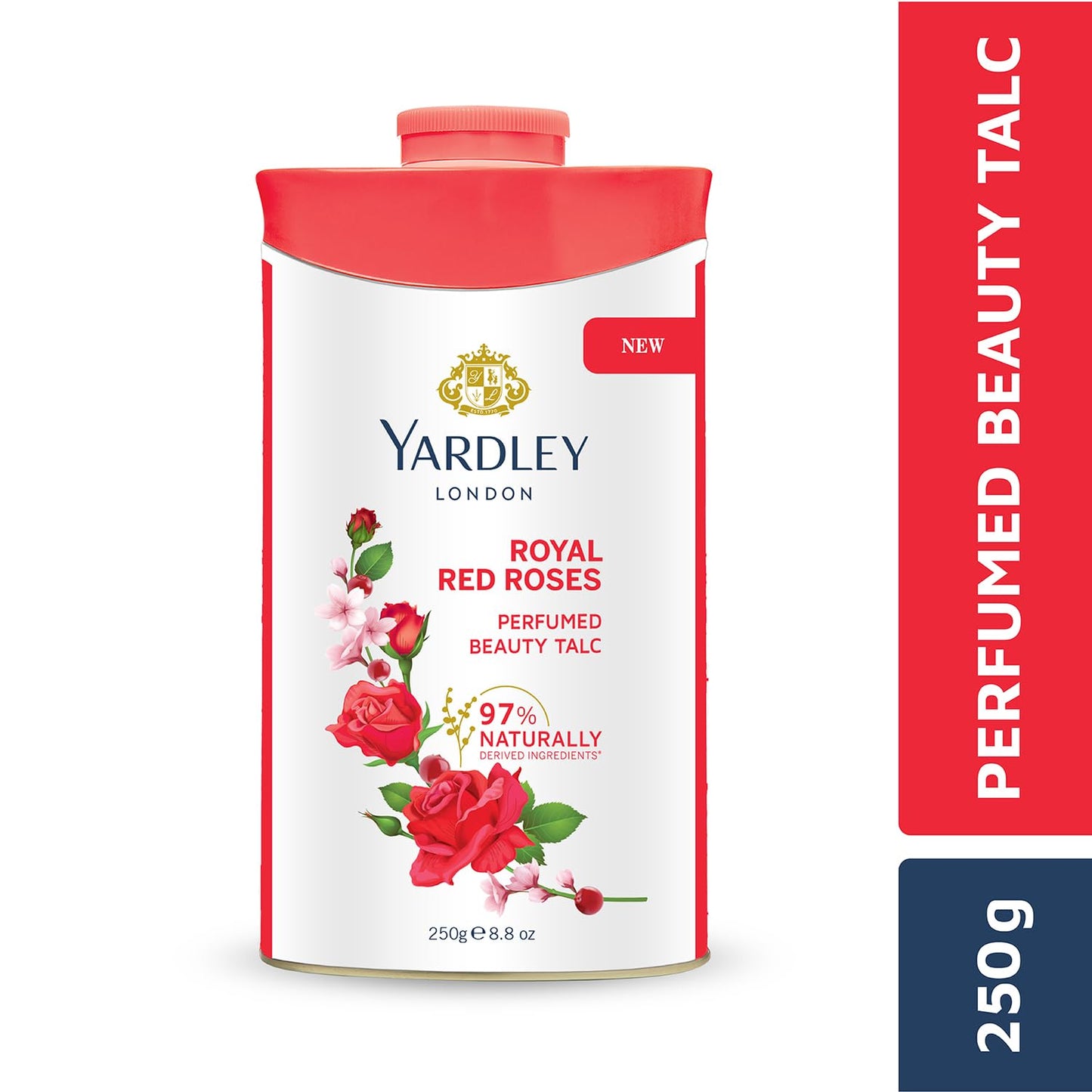 Yardley Red Rose Perfumed Talc 250 g Beauty & Personal Care Yardley