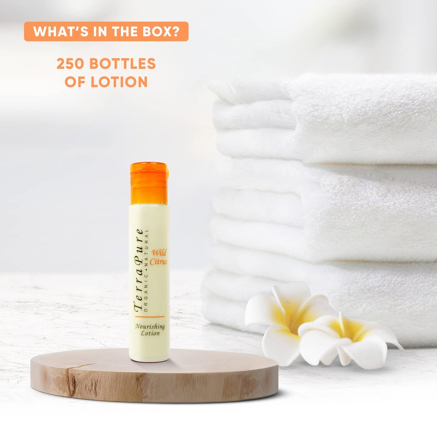 Terra Pure Wild Citrus Lotion, Travel Size Hotel, 1 oz (Case of 250) Beauty & Personal Care Terra Pure