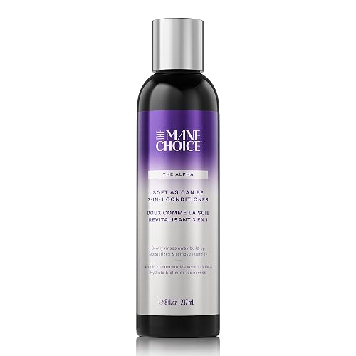 The Mane Choice The Alpha 3-in-1 Conditioner: Co-Wash, Moisturizing Leave-In Conditioner & Detangler for Coily, Wavy, or Curly Hair, Refresh Beauty & Personal Care The Mane Choice