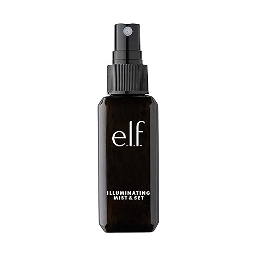 e.l.f. Lumious Mist & Set, Setting Spray To Give Makeup A Lasting, Radiant Finish, Infused With Vitamins A, C & E, Small, 2 Fl Oz Beauty & Personal Care e.l.f. cosmetics