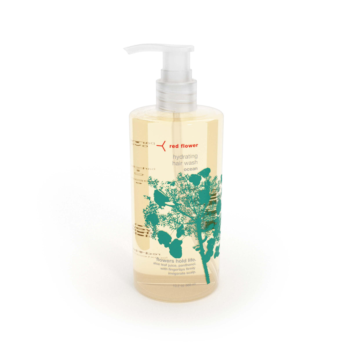 Red Flower Ocean Hydrating Shampoo Sulfate Free Hair Wash, 10 oz