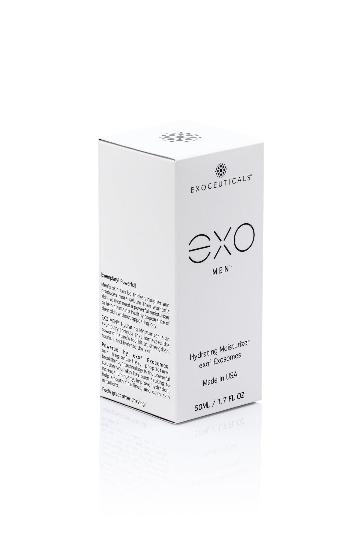 EXO MEN™ - Hydrating Moisturizer | Deeply Moisturize and Revive Dry Skin | Anti-Aging Facial Skin Care | Innovative Exoxome Skin Care Solutions 50ML |