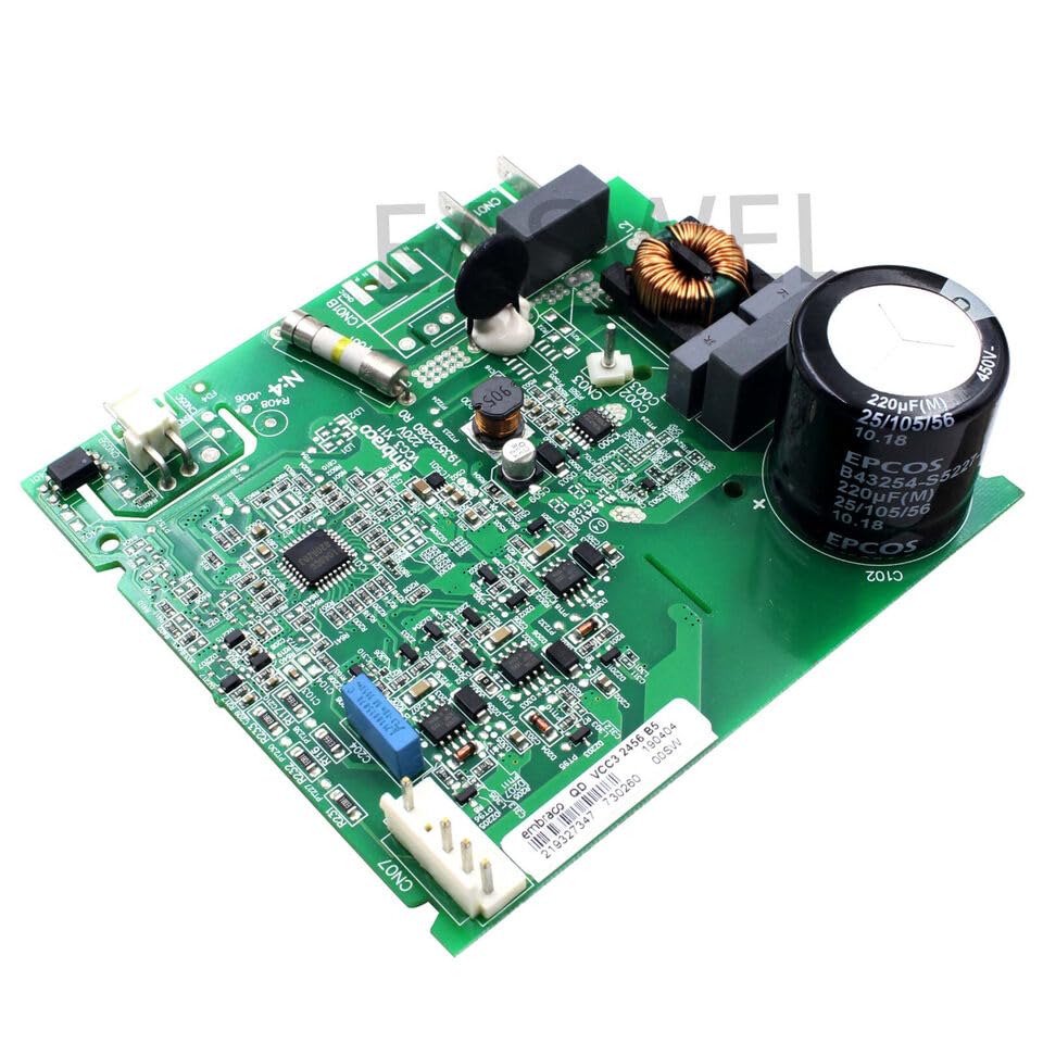 Hole Refrigerator Inverter Board Fit for Embraco WR49X10283 VCC3 2456 220-240V Beauty and Personal Care dreeong
