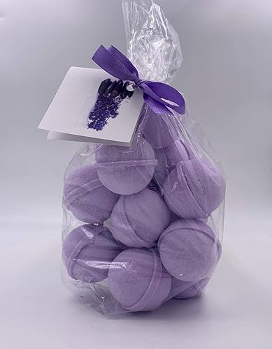 Spa Pure Tassie Lavender Bath Bombs Bath Bomb Fizzies with Shea Butter, Ultra Moisturizing (14 Oz) ...Great for Dry Skin (New Round Shape) Beauty & Personal Care Spa Girl/Spa Pure