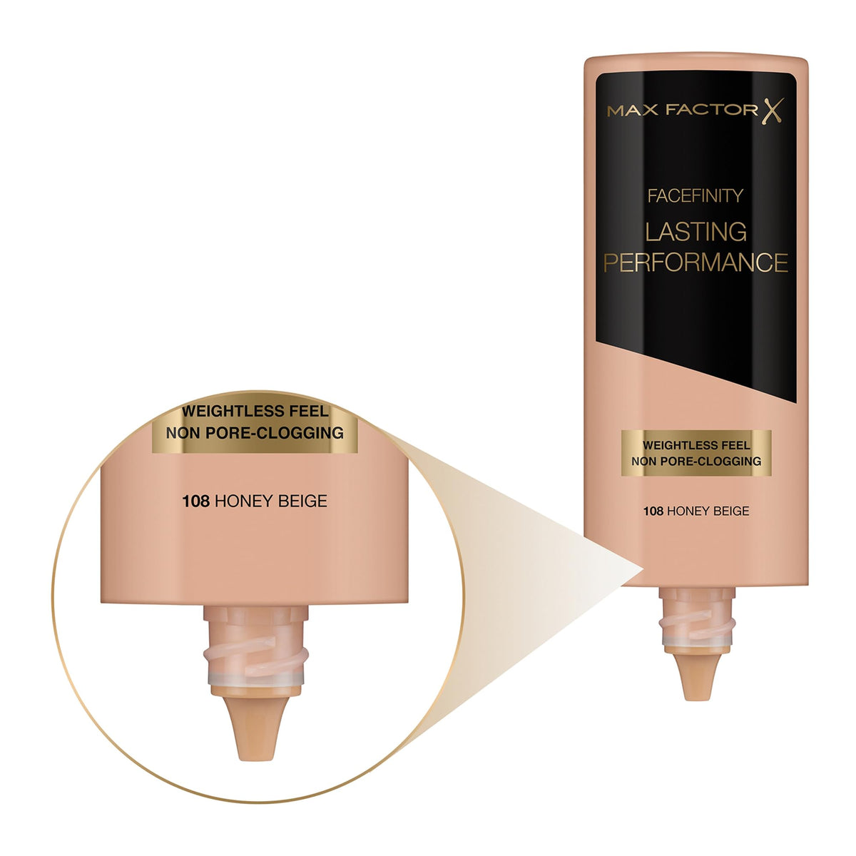 Lasting Performance Make Up by Max Factor Honey Beige 108 35ml