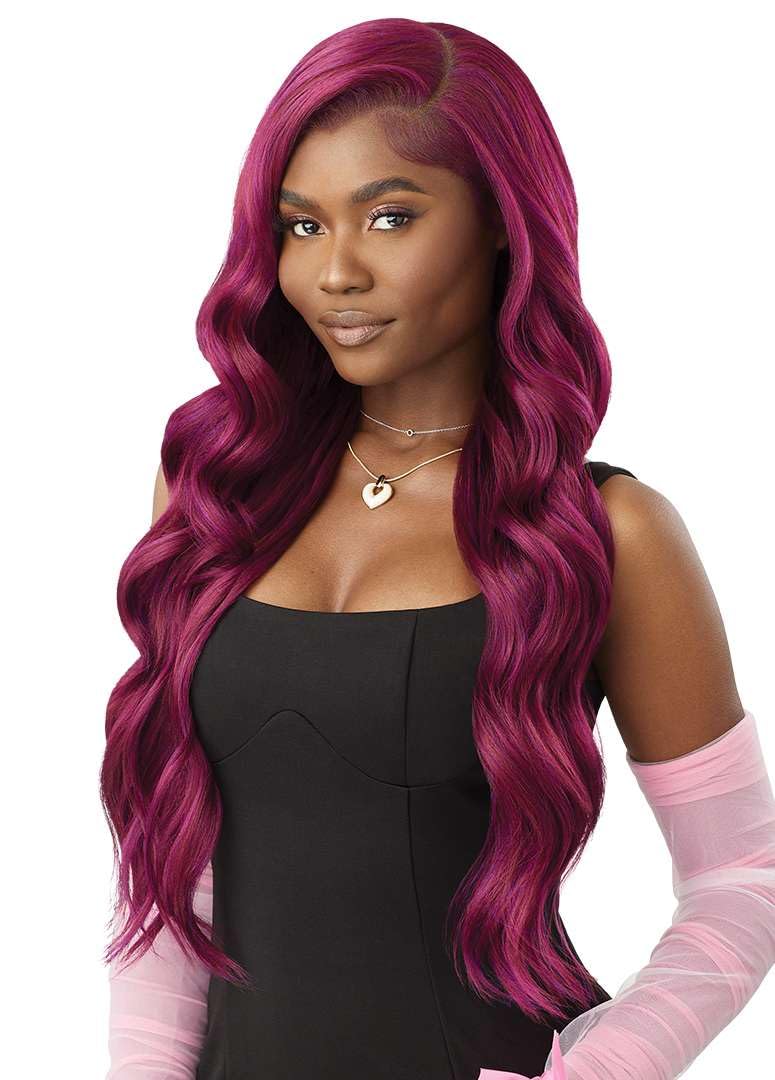 Outre Lace Front Wig - Perfect Hair Line 13X6 - True Frontal - Peak 705 (CHOCOLATE SWIRL)