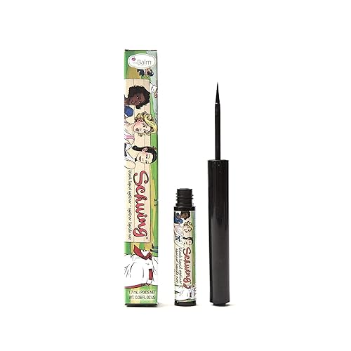 theBalm Schwing Liquid Eyeliner, Black, Matte Finish, 0.05 Fl Oz (Pack of 1) Beauty & Personal Care theBalm