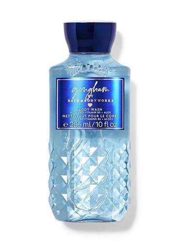 Gingham by Bath and Body Works for Unisex - 10 oz Body Wash Beauty & Personal Care Bath & Body Works