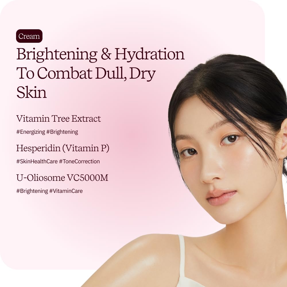 ByUR Vita Giving Keep Radiance Cream - Dark Spots & Hyperpigmentation, Brightening & Hydrating for Dry, Dull Skin, Hyaluronic Acid, Niacinamide Beauty & Personal Care ByUR