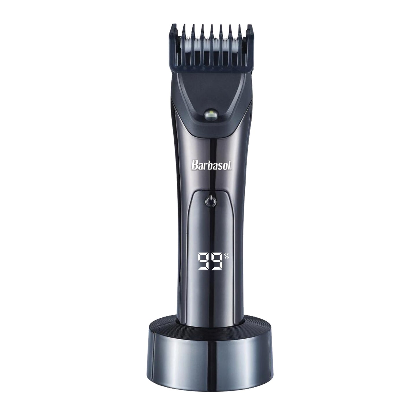 Barbasol Hair and Beard Trimmer for Men, Rechargeable Battery with Charging Base, Powerful Hypoallergenic Ceramic Blades, Dial Adjustable Hair Guard Beauty and Personal Care Barbasol